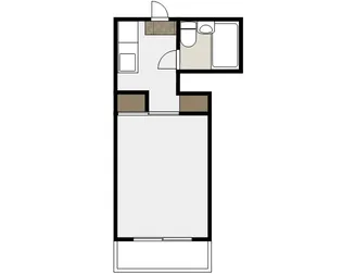 コーポマネキ【4階】の間取り