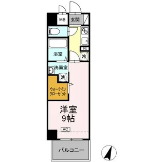 セレーノ福山駅前【6階】の間取り