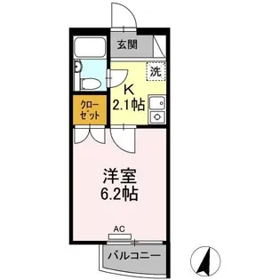 パレス本郷【3階】の間取り