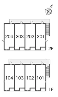 レオネクストオアーゾ【2階】の間取り