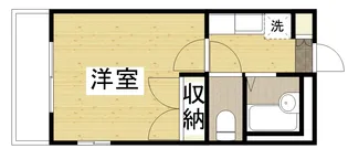 レオパレスディアコートⅡ【209号室】の間取り