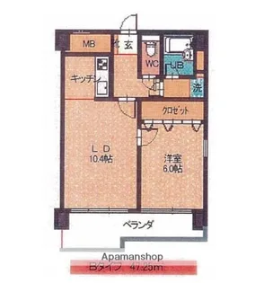 プレセランス・オリビエ【403号室】の間取り