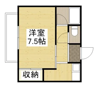 エメローズ高橋【1階】の間取り