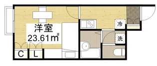 レオパレス悠 1【107号室】の間取り