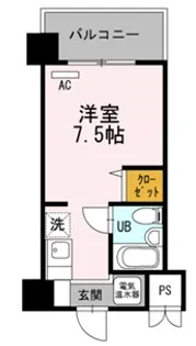 ベルハウス【4階】の間取り
