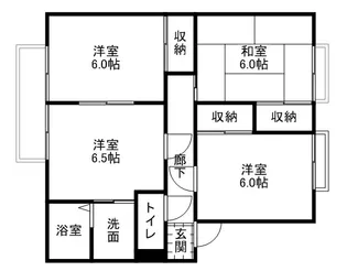 サンビレッジ21【A102号室】の間取り
