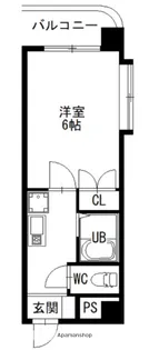 プリメゾン福山木之庄【416号室】の間取り