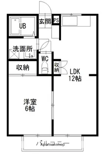 山根ハイツ【105号室】の間取り