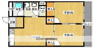 サン・オーレ東福山【4階】の間取り