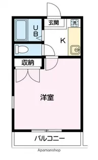 CASA FLANDER【1階】の間取り