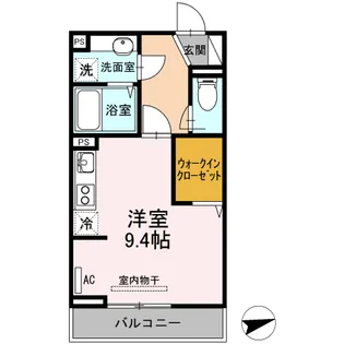 DーROOM新涯【2階】の間取り