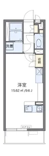 ミランダグレイス南手城【204号室】の間取り