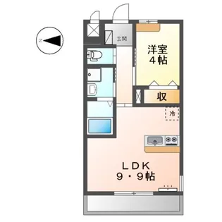 オリーブ【2階】の間取り