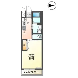 メイト【2階】の間取り