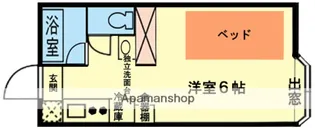 コーポクランダ【1階】の間取り