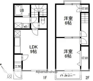 エスペランサ【A103号室】の間取り