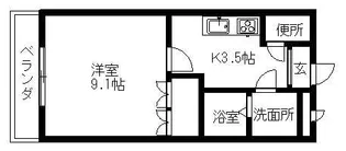ファイングレース【2階】の間取り