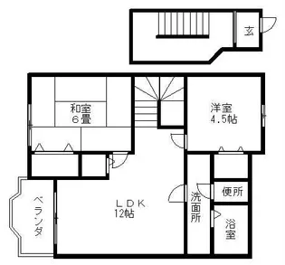 サンクレスト【2階】の間取り