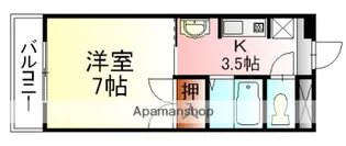 コーポMT【101号室】の間取り