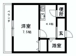 ディアドリーム【1階】の間取り