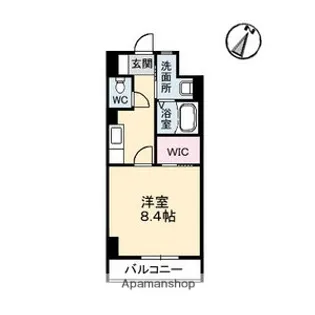 メゾン呉駅前【8階】の間取り