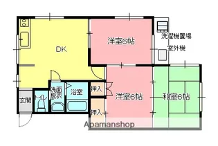 秀英ビル2【402号室】の間取り