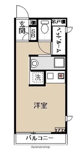 ルソーレ【401号室】の間取り