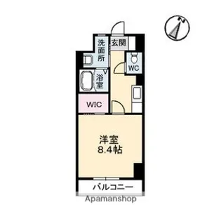 メゾン呉駅前【4階】の間取り