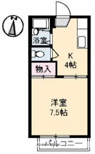 フレグランスセトミ B棟【1階】の間取り