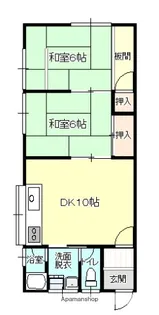 松本アパート【201号室】の間取り