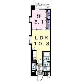 アンジュール K【3階】の間取り