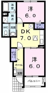 ダンデライオンC【1階】の間取り