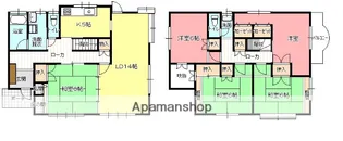 広島県呉市警固屋9丁目【一戸建】の間取り