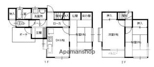 広島県呉市阿賀北3丁目【一戸建】の間取り