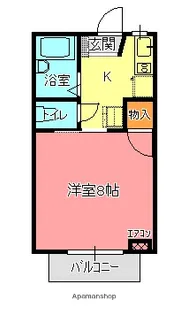 ポラール21【206号室】の間取り