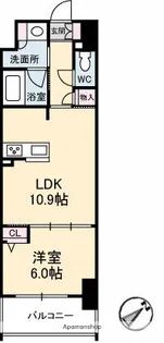 シャーメゾンステージ呉中央【402号室】の間取り