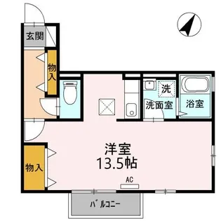 ボナールKⅡ【1階】の間取り