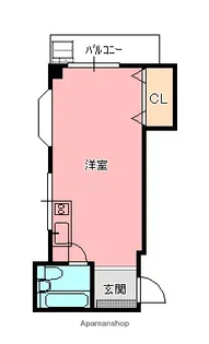 ルミナス広【302号室】の間取り