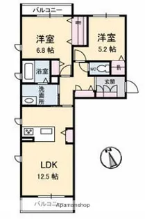 ガーデンズスクエア広【3階】の間取り