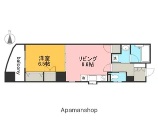 メゾン・ド・ピュア【5階】の間取り