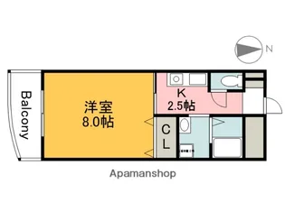 広島県廿日市市宮内【マンション】の間取り