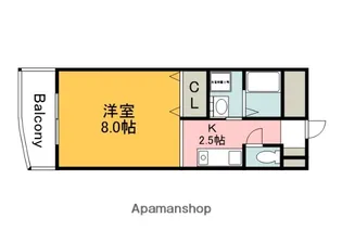 広島県廿日市市宮内【マンション】の間取り