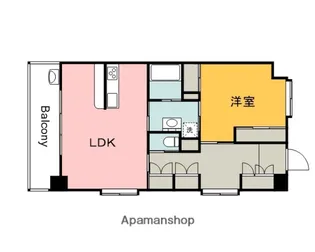 メディオコート大手町【8階】の間取り