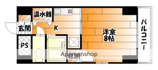 広島県広島市西区横川町2丁目【マンション】の間取り