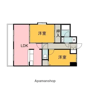 広島県広島市安佐南区大町東4丁目【マンション】の間取り