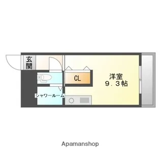 広島県広島市西区天満町【マンション】の間取り