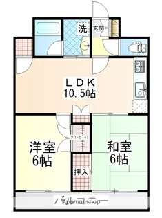 広島県広島市安佐南区西原2丁目【マンション】の間取り