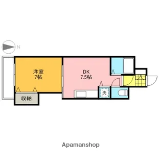 広島県広島市西区観音本町2丁目【マンション】の間取り