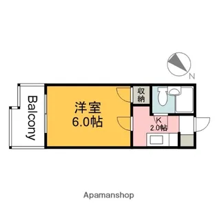 広島県広島市安佐南区西原3丁目【マンション】の間取り