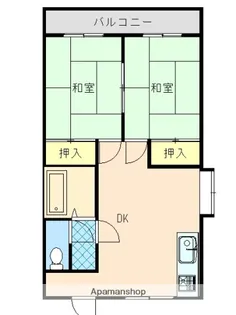 広島県広島市安佐北区可部南4丁目【マンション】の間取り